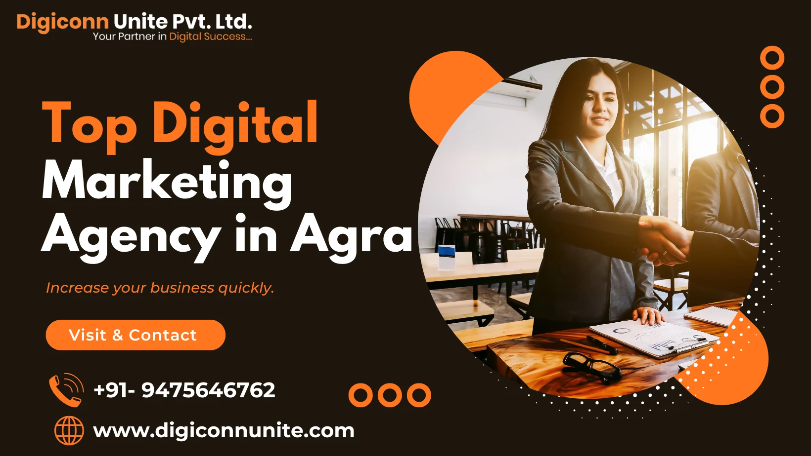 Top Digital Marketing Agency in Agra – Grow Your Business With Digiconn Unite