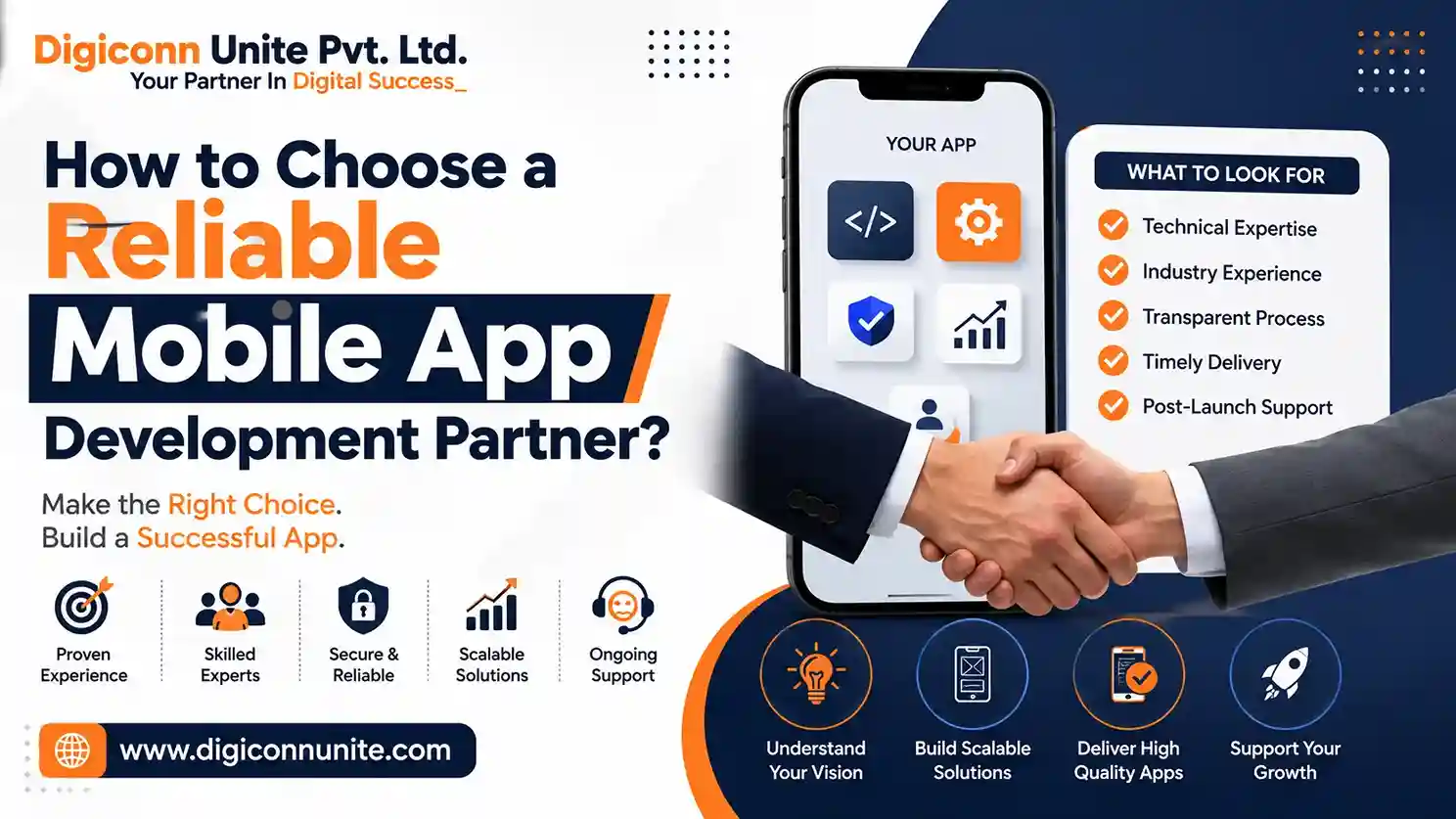 How to Choose a Reliable Mobile App Development Partner 2026?