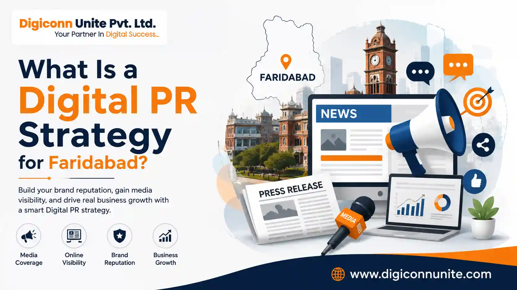 What Is a Digital PR Strategy for Faridabad?