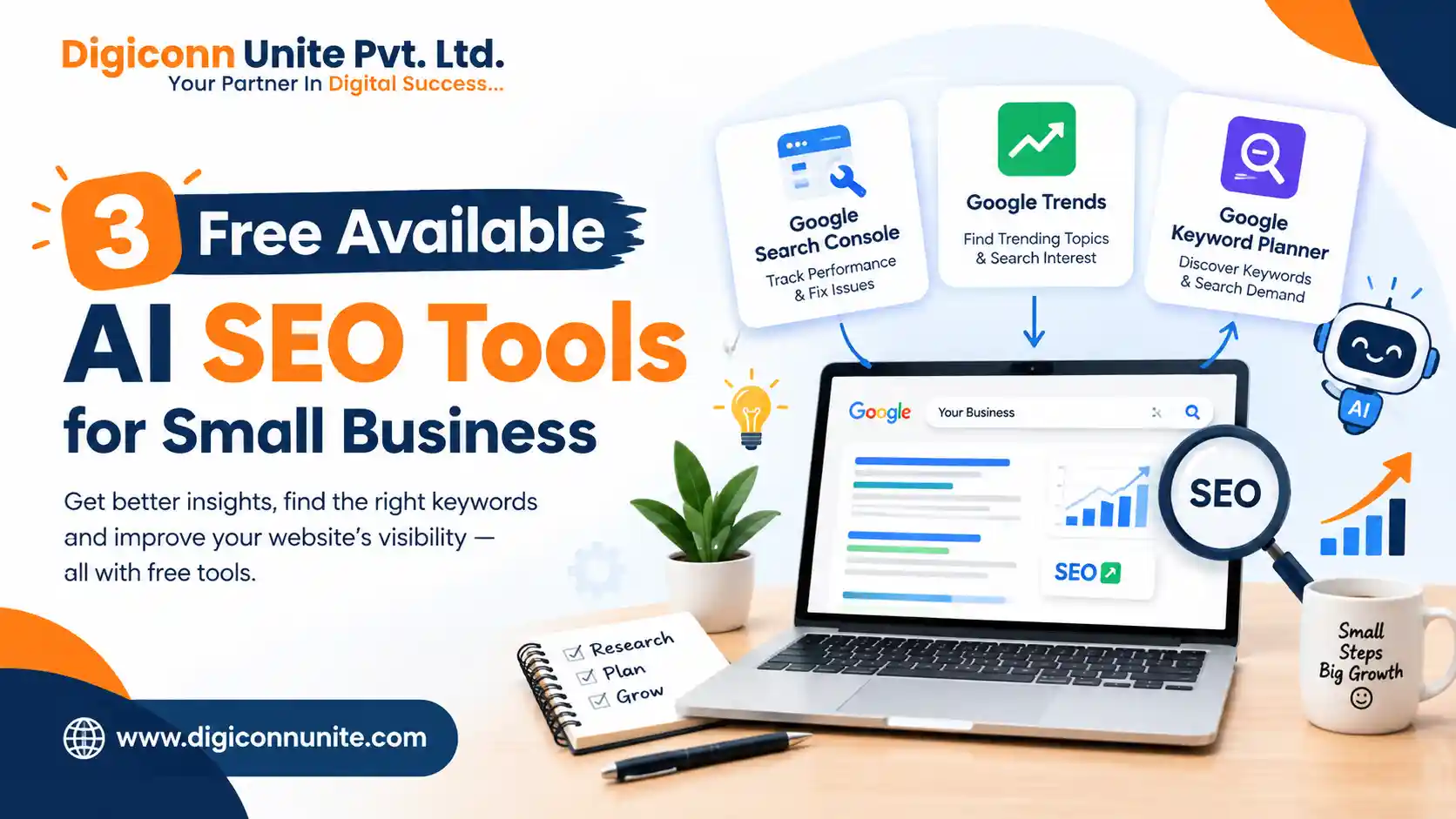 3 Free Available AI SEO Tools for Small Business